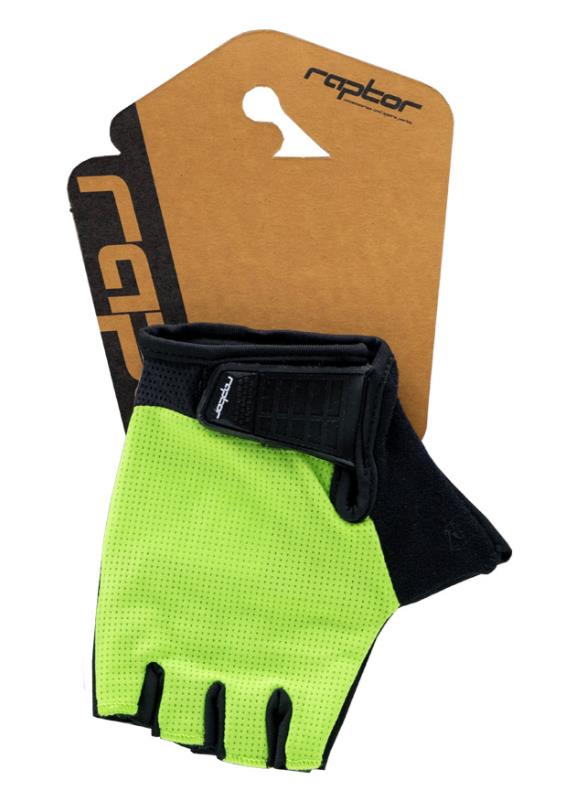 Raptor Bisiklet Eldiveni EVO Kısa Parmak Bisiklet Eldiveni Foam Pad Viper Mint M Beden Yeşil Renk