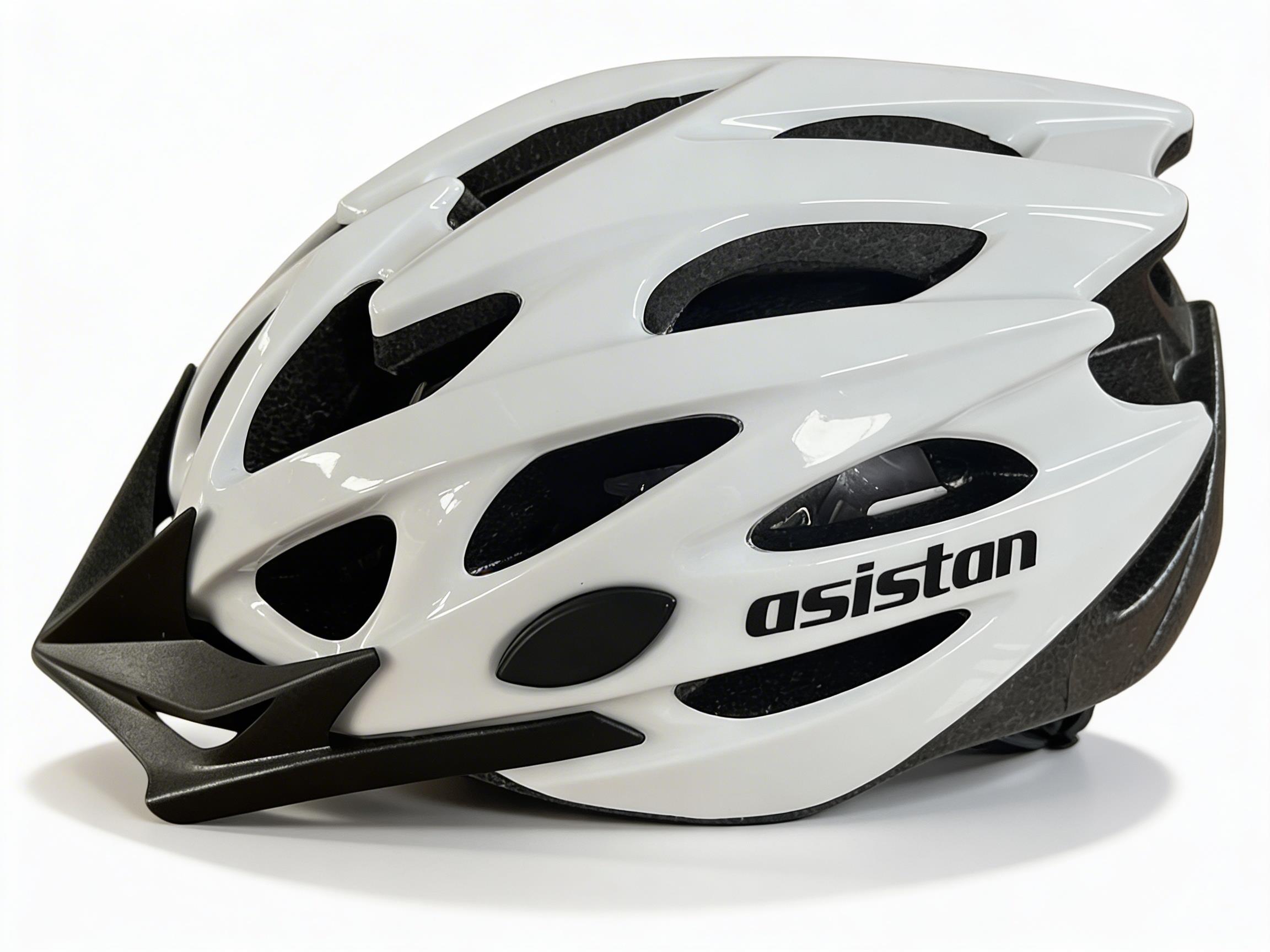 Asistan Bisiklet Kask MV-29 Arka Fileli MTB Bisiklet Kaskı Small Beden Beyaz Renk Asistan MV-29 Kask