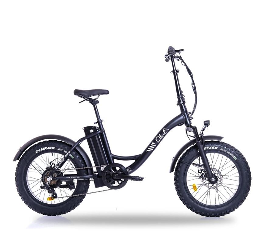 OLA Electrobold EB2 Elektrikli Bisiklet 20” Jant Fat Bike Elektrikli Bisiklet Siyah