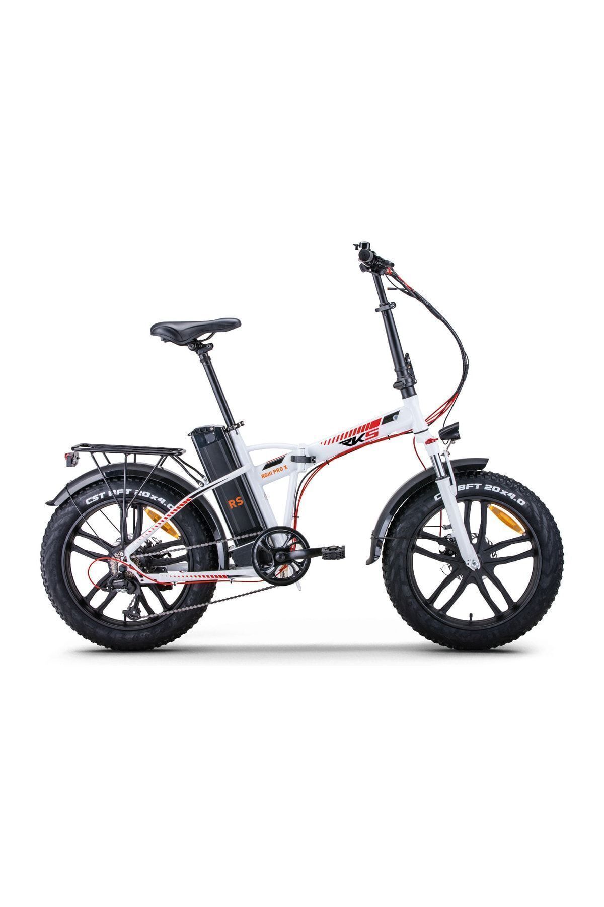 Rks Rs3 Pro X Elektrikli Bisiklet Beyaz Renk ELEKTRİKLİ BİSİKLET Rsııı Rs3 ProX Elektrikli Bisiklet