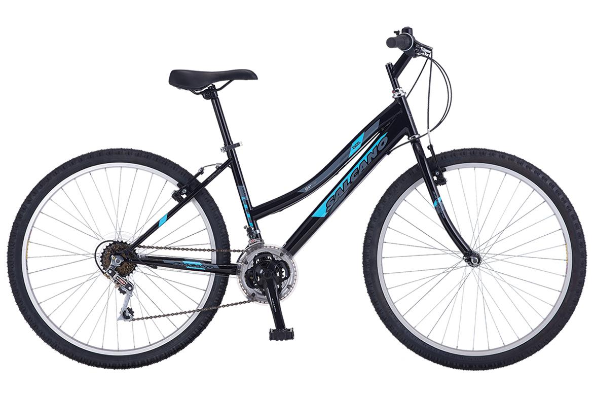 Salcano Excel Lady V 26" Jant 21 Vites Bayan Dağ Bisikleti Siyah Turkuaz