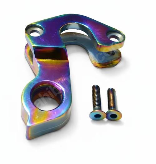 Salcano XRS 001 Bisiklet Aktarıcı Kulağı Kadro Kulağı Titanyum Rainbow Kadro Kulağı