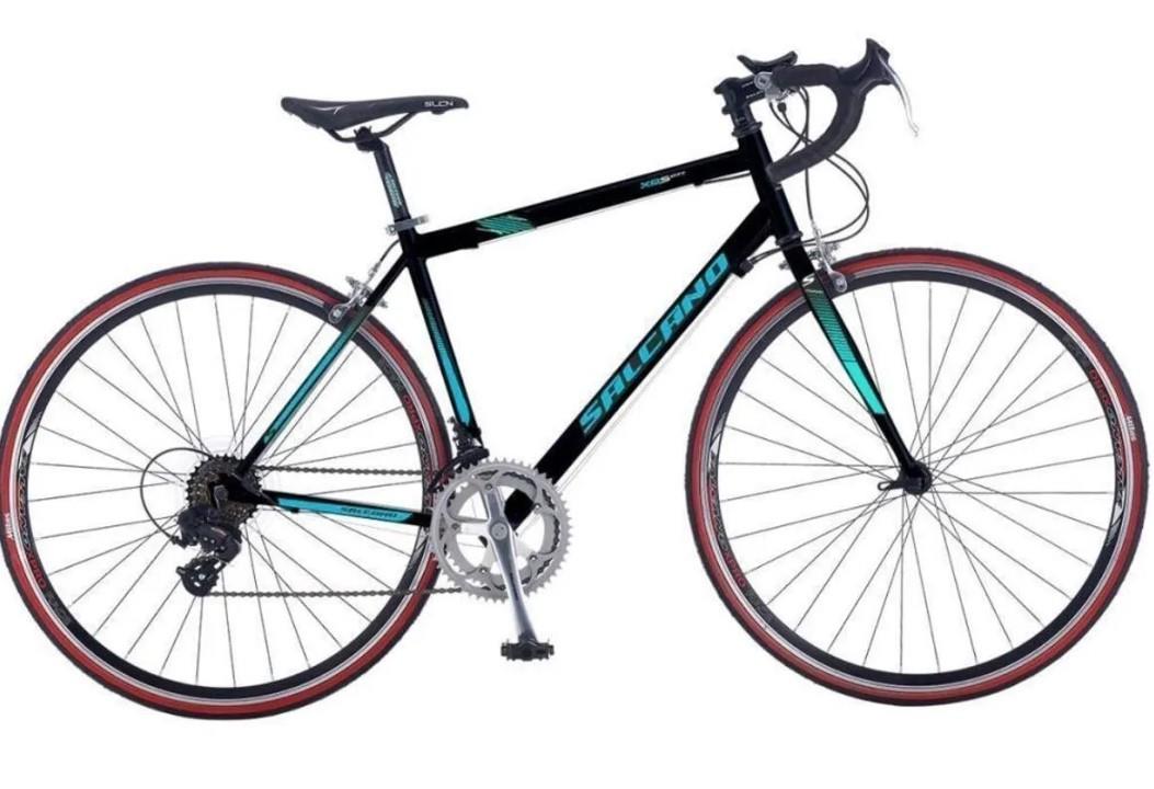 Salcano XRS 077 28" Jant 14 Vites 19 Kadro Yol Yarış Bisikleti Siyah Turkuaz