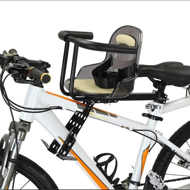 Sarissa E-Bike Bisiklet Çocuk Taşıyıcı Kadro Bağlantılı Elektrikli Bisiklet Uyumlu Çocuk Koltuğu