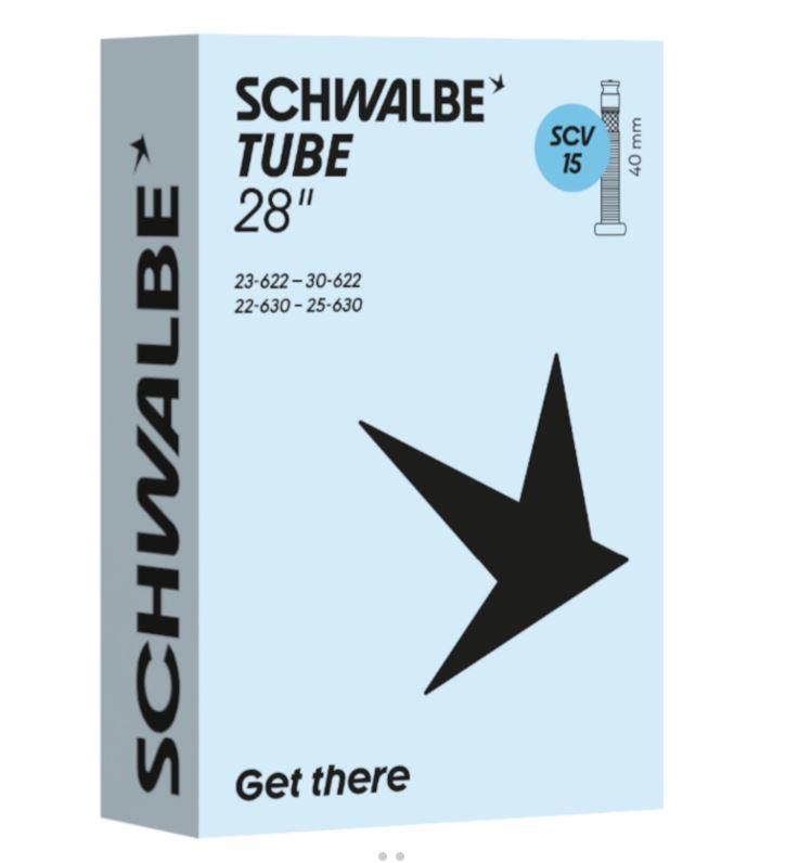 Schwalbe SCV15 Click Valf 60MM 28/700c İç Lastik 28 jant Yol Bisiklet İç Lastiği ince sibop
