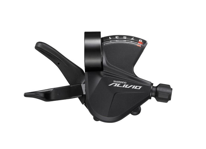 Shimano Alivio Sl-m3100-9 Sağ Vites Kolu 9v Siyah 9'Lu Tek Sağ Vites Kolu