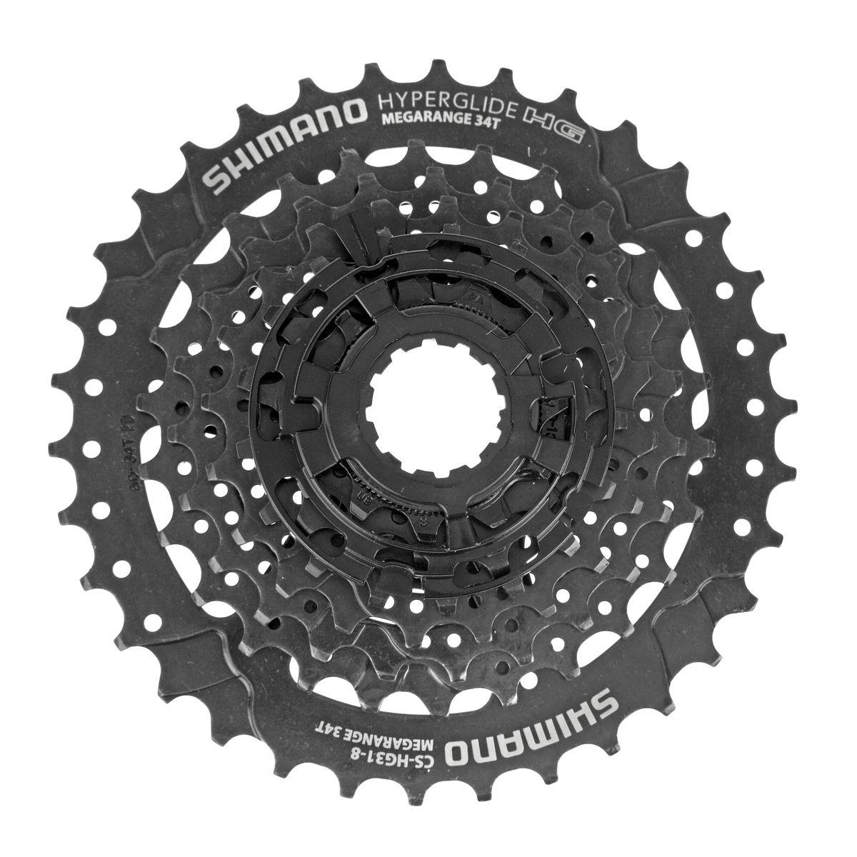 Shimano Altus Cs-Hg31-8 Vites Bisiklet Kaset Dişli Ruble 11-34T Megarange Kaset Dişli 8'li