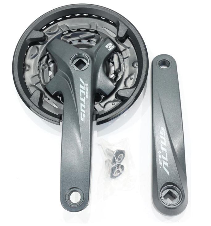 Shimano Altus FC-M2000 40/30/22T 175mm 3x9 Uyumlu Aynakol Shimano Aynakol Crankset 9-Speed FC-M2000