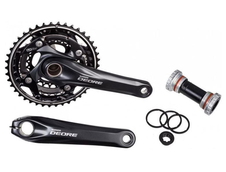 Shimano Deore FC-M610 Aynakol FC-M610-L 42x32x24T 175mm Deore Hollowtech MTB Bisiklet Aynakolu