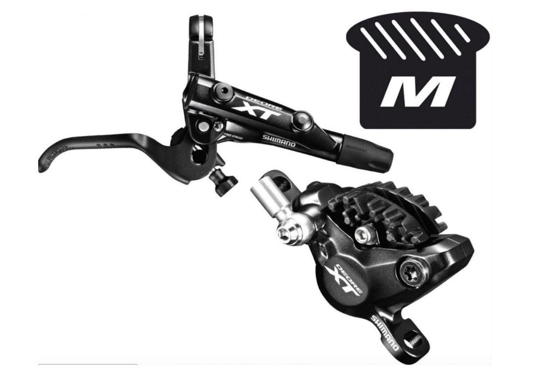 Shimano Deore XT M8100 Arka Hidrolik Fren Takımı Soğutucu Balatalı Arka Sağ Set FrenTakımı BL-M8100(R)