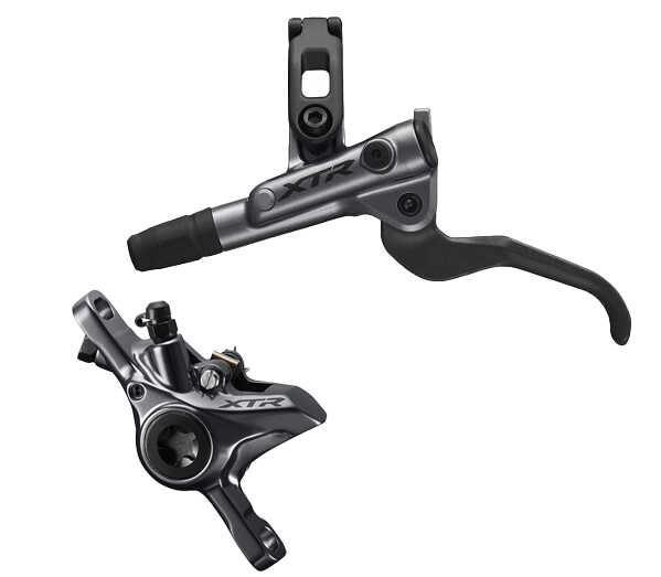 Shimano XTR M9100 Karbon Kollu Ön Hidrolik Fren Takımı Ön Sol Set Fren Takımı BL-M9100 Ti-RE Balata