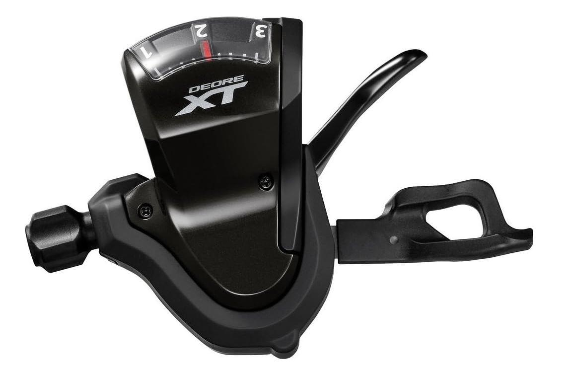 Shimano Deore XT SL-T8000 Vites Kolu 3 Vites Tek Sol Vites Kolu 3S Deore XT Vites Kolu Göstegeli