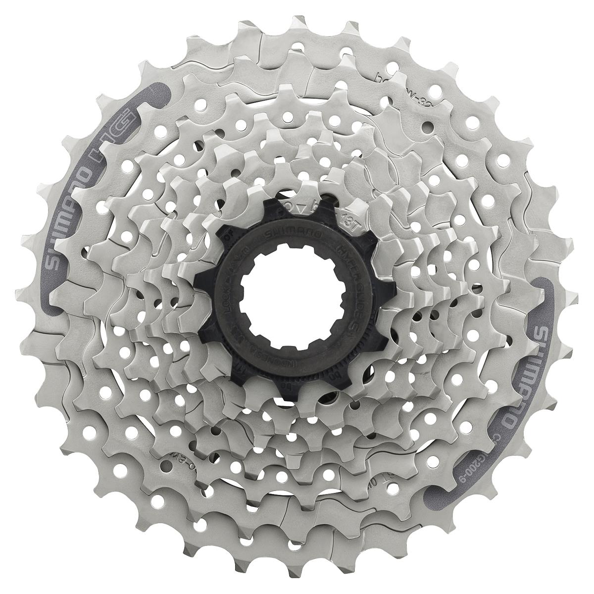 Shimano Ruble/Kaset Acera 9 Vites 11-32T Gümüş Renk CS-HG201-9