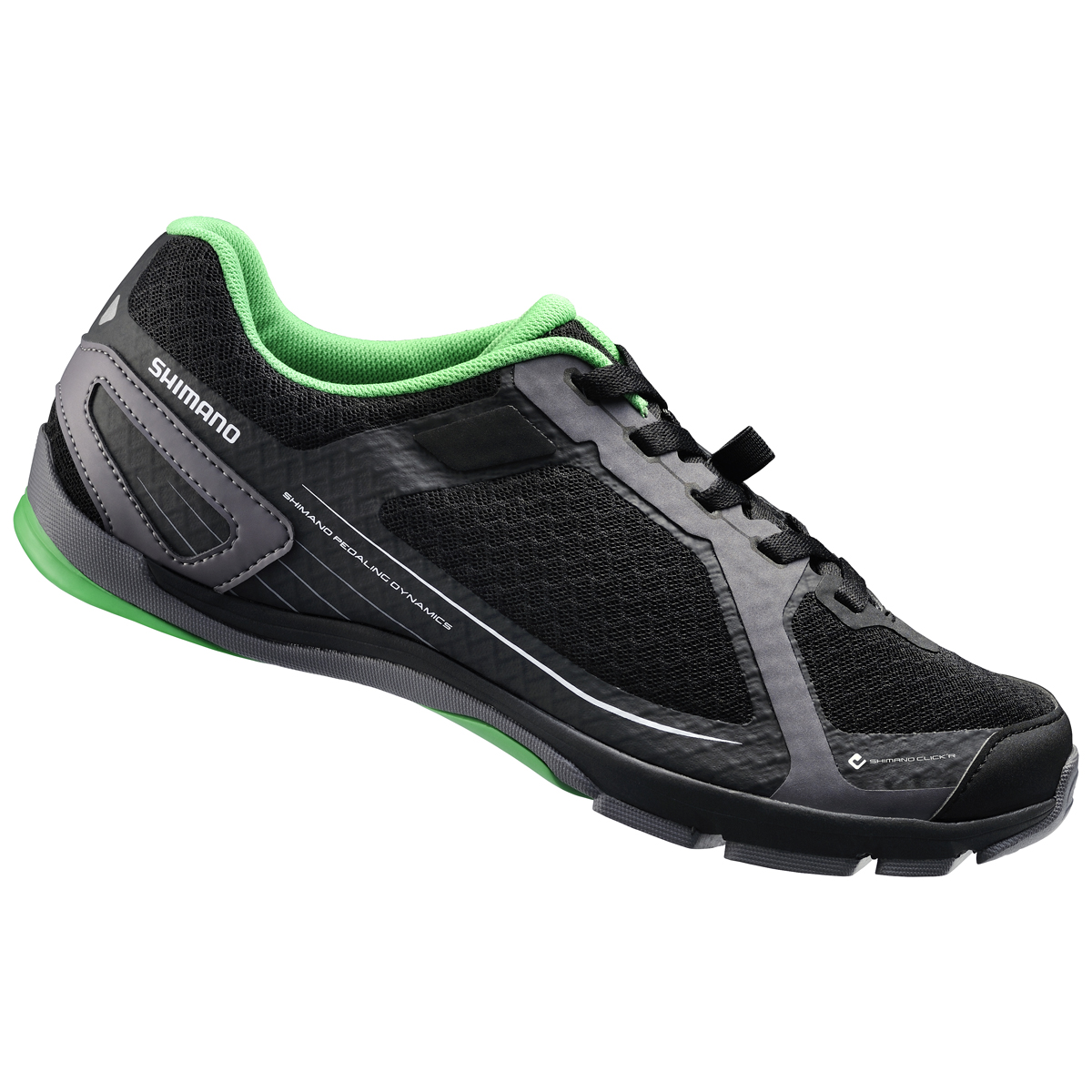 Shimano SPD Ayakkabı SH-CT41 CT Unisex Siyah 44 NUMARA YEŞİL