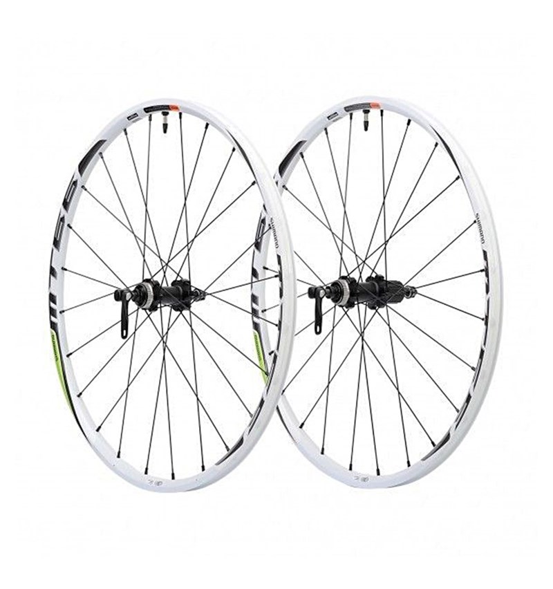 Shimano Wh-Mt66 Tubeless Ön/Arka 26''Jant Seti BEYAZ SİYAH