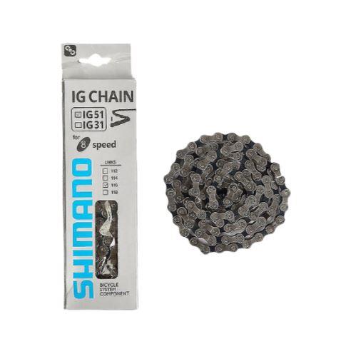 Shimano Zincir CN-IG1 6/7/8 Vites Acera / Altus / Alivio CN - IG51 Mtb Vitesli Bisiklet Zinciri