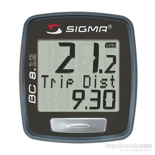 Sigma 8/12 Kablolu Bisiklet KM