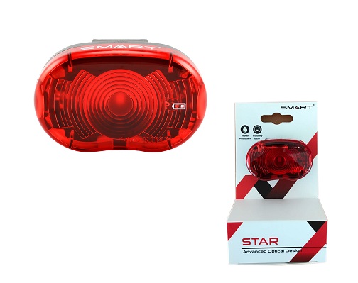 Smart Arka Stop RL403RS Tek LED 2XAAA Pil 220 Derece Stop Lambası