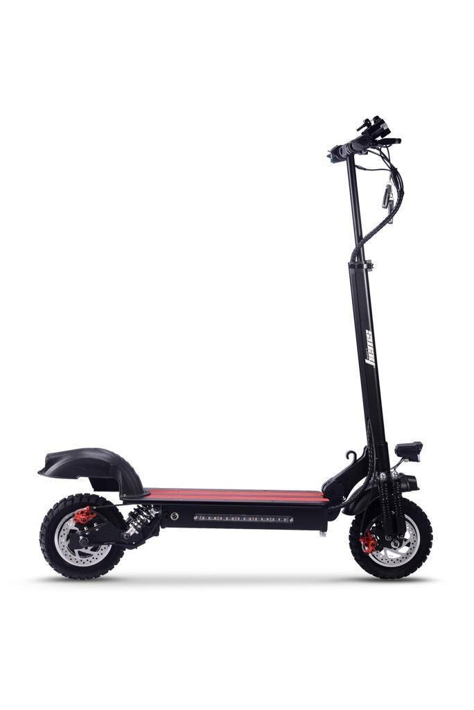 Sway Çift Amortisörlü 2000W 10 Inç Elektrikli Scooter ÇİFT MOTOR