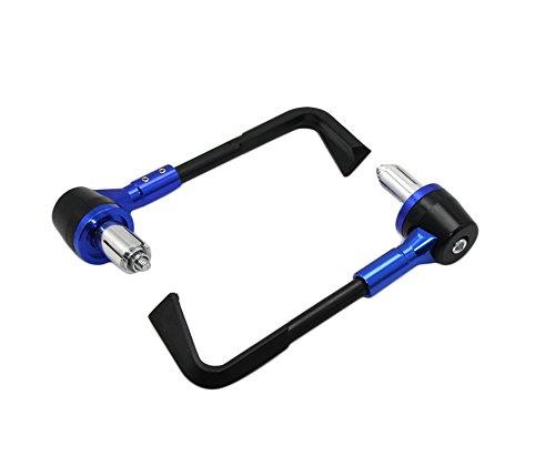 TEX T0038 Motosiklet Bisiklet Scooter Gidon Elcik Koruma Universal Alüminyum Manet Koruma Mavi