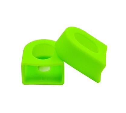 Xbyc 0056 Bisiklet Aynakol Pedal Kolu Koruyucu Silikon PVC Koruyucu Yeşil