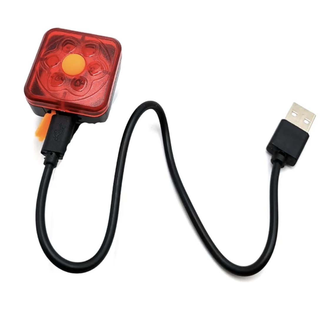 Xbyc 6120 Arka Işık USB Şarjlı 200MAH Bisiklet Arka Stop 2021