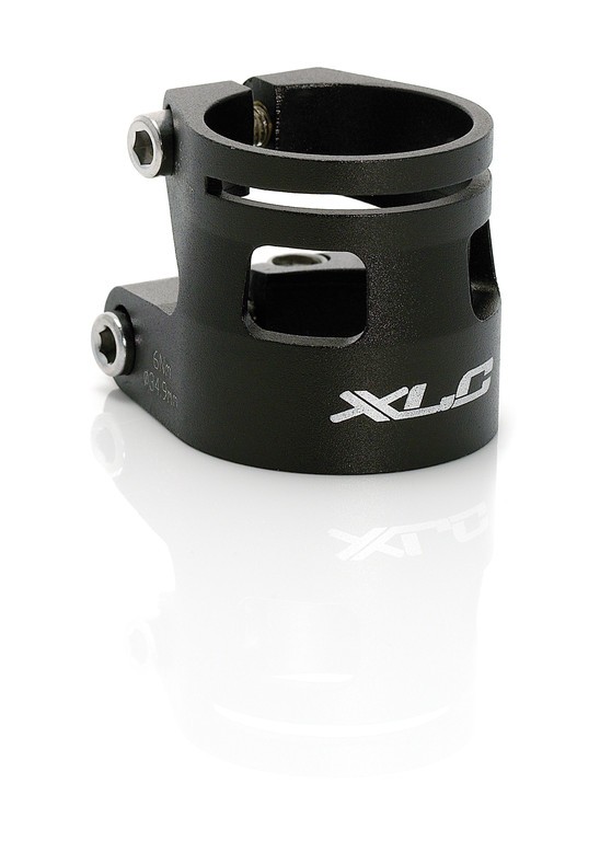 XLC Sele Kelepçesi PC-B04 Siyah 31,6/34,9 mm