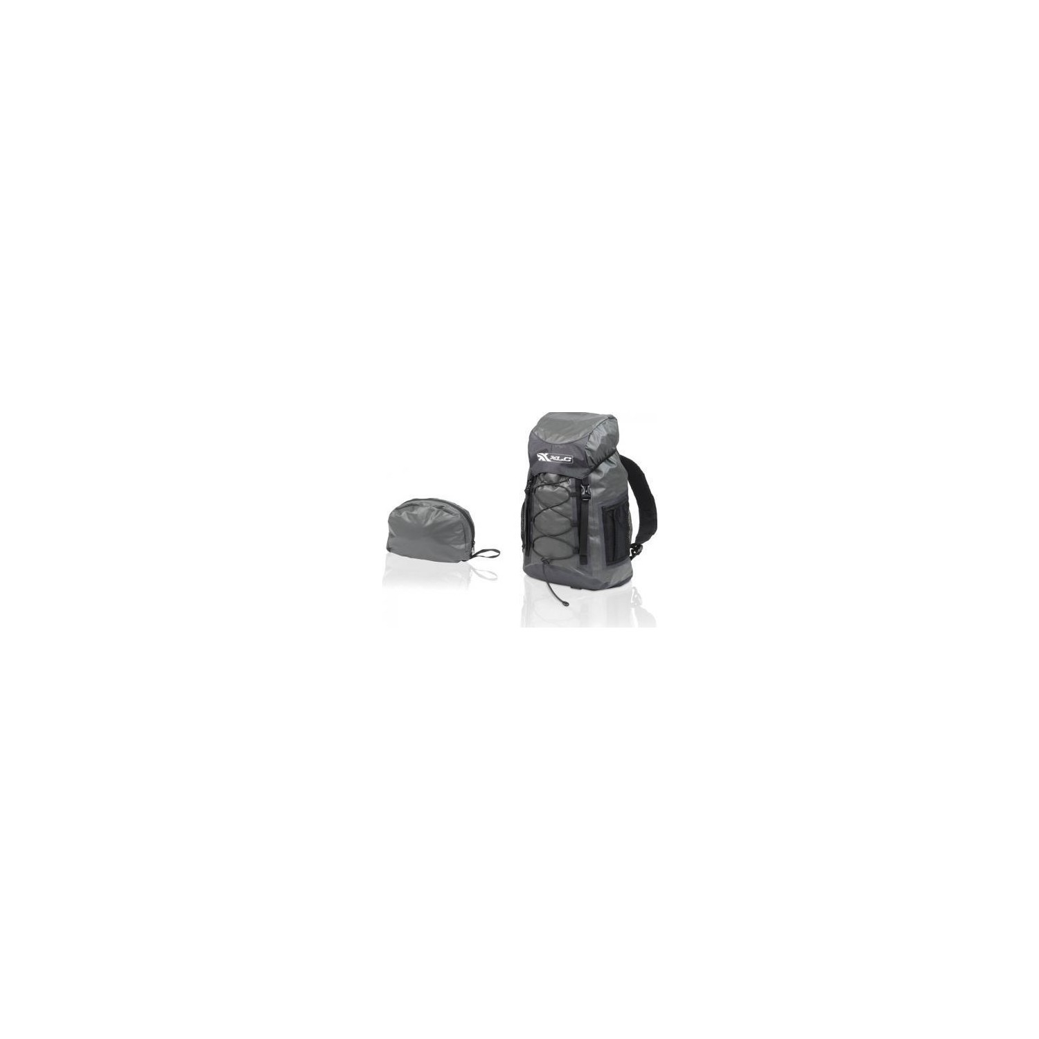 XLC Sırt Çantası BA-W23 Katlanır SU Geçirmez Gri 38X27X15CM 22L