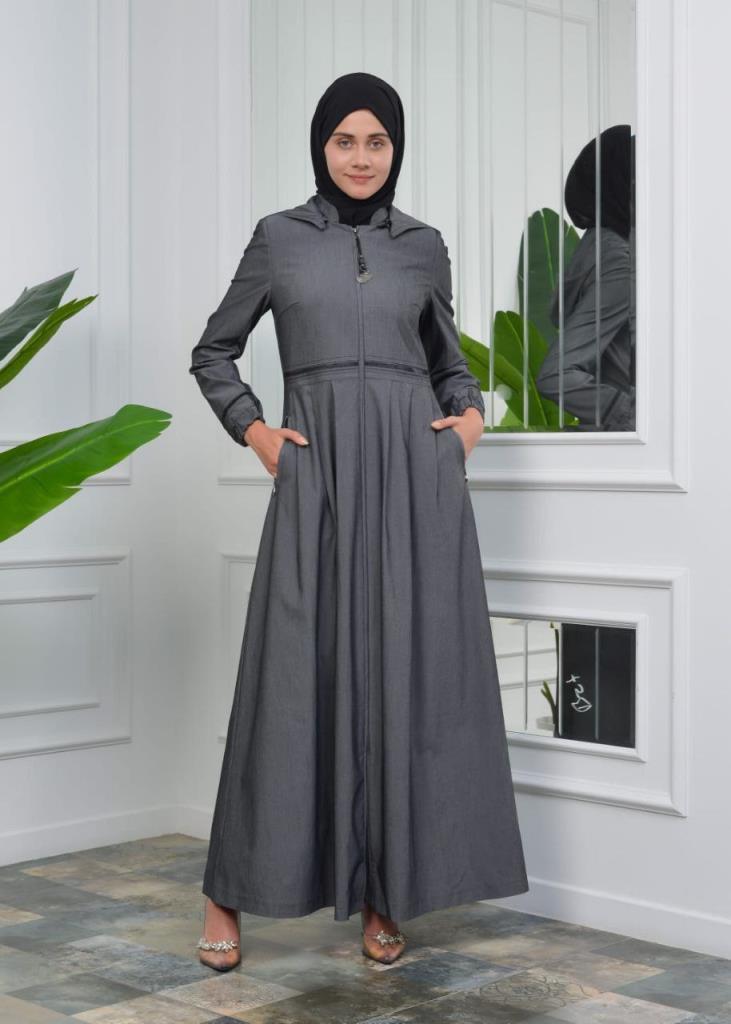 women's spring coat model 4408 - Blue women's spring coat model 4408 - Blue