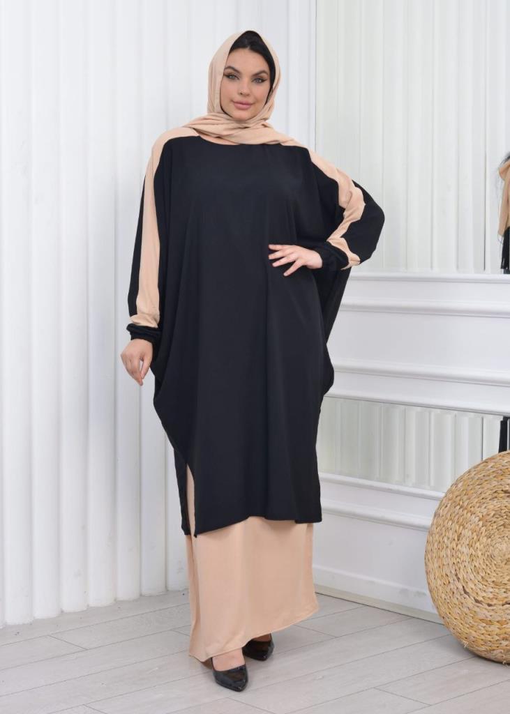 women's summer hijab sheet model 4427 - Tan