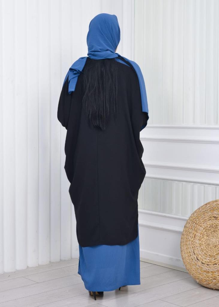 women's summer hijab sheet model 4427 - Blue women's summer hijab sheet model 4427 - Blue