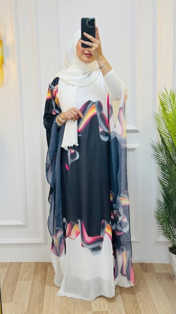 kadın yazlık kaftan model B0022 - LACİVERT