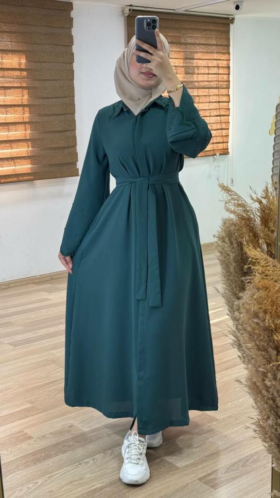 New season women's stylish and modern dress is suitable for daily use model G0874 - Green