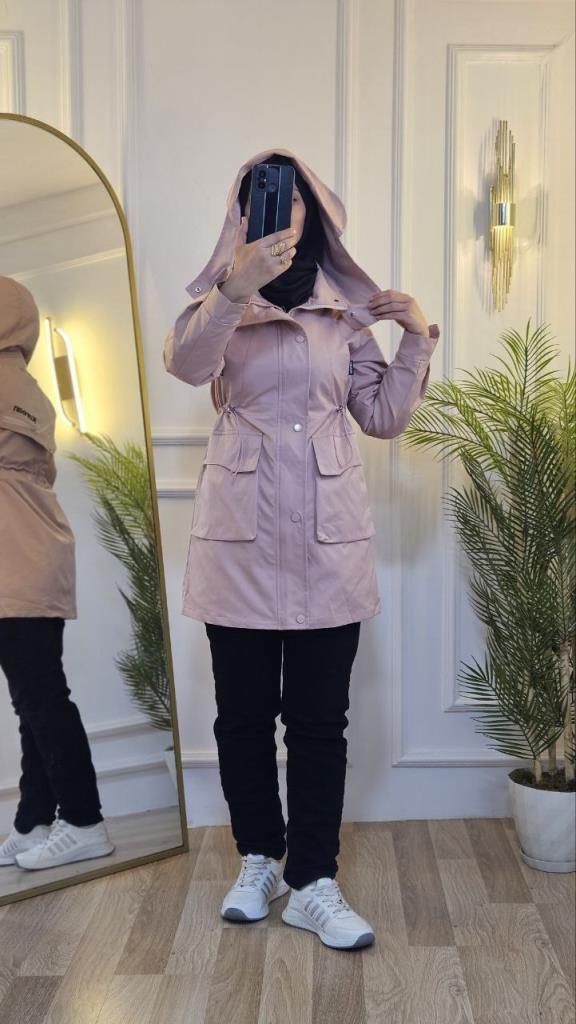 women's summer jacket model G2594 - Pink women's summer jacket model G2594 - Pink