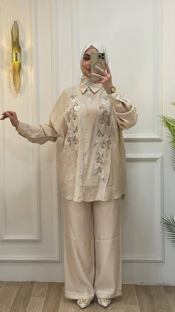 women's summer suit model G2832 - White