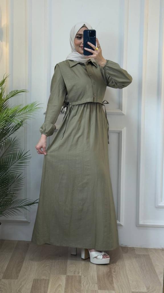 women summer elegant dress model G2900 - Green