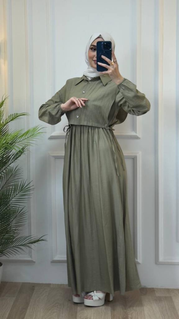 women summer elegant dress model G2900 - Green