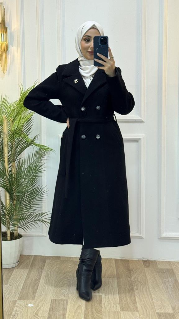 New season women's winter coat model G3445 - Black