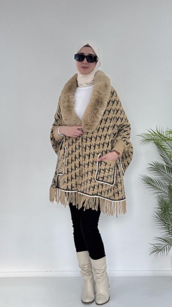 New season women's winter coat, model G3690 - Beige New season women's winter coat, model G3690 - Beige