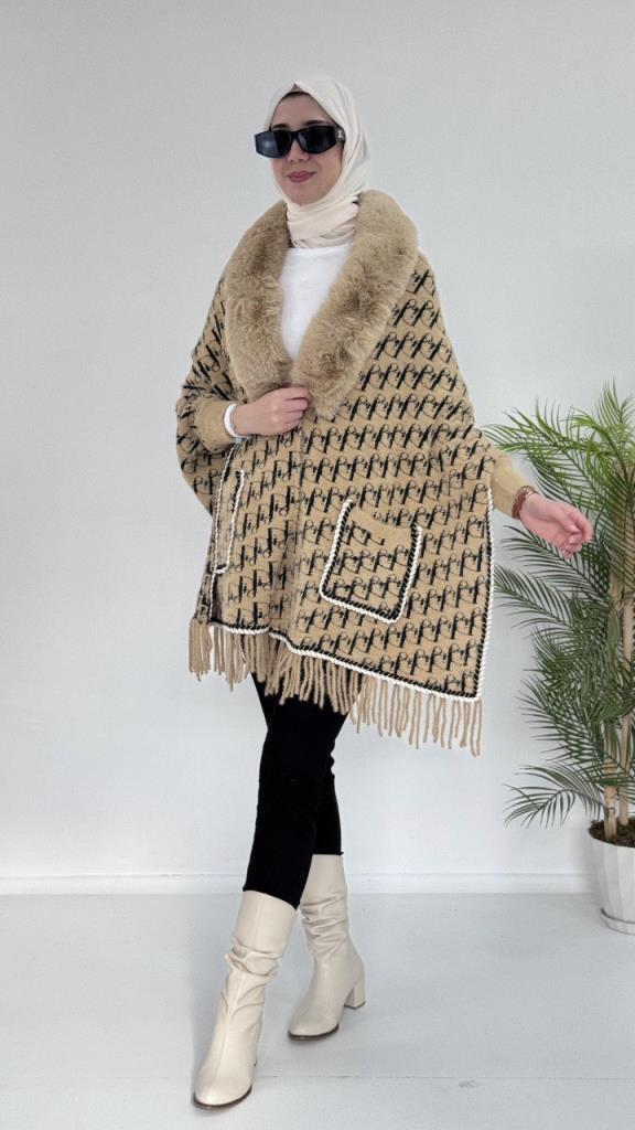 New season women's winter coat, model G3690 - Beige New season women's winter coat, model G3690 - Beige