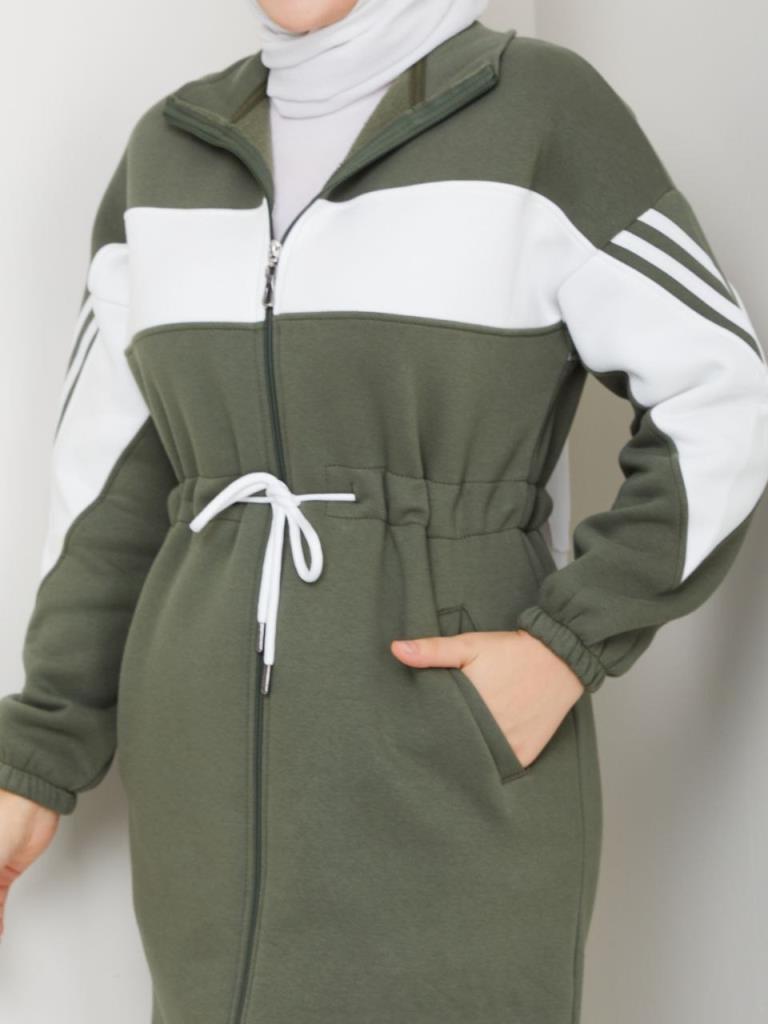 New Seasonal Women's 3-Piece Pajama Set, Model G3835 - Khaki New Seasonal Women's 3-Piece Pajama Set, Model G3835 - Khaki