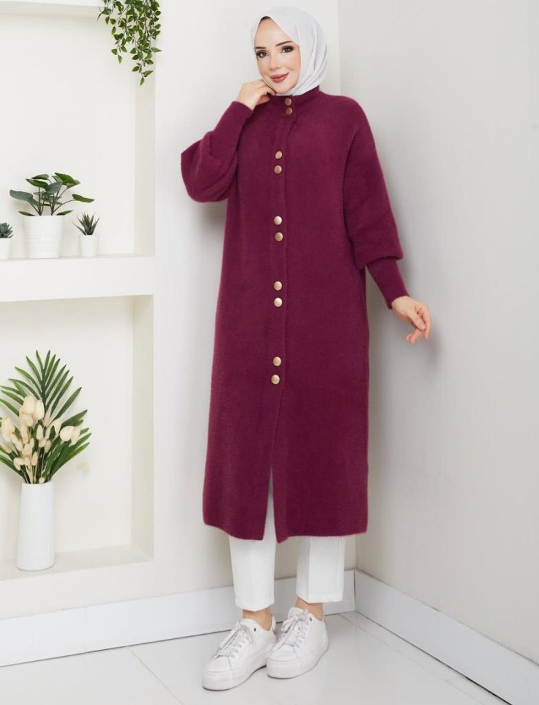 New season women's winter jacket, model G3971 - Lilac