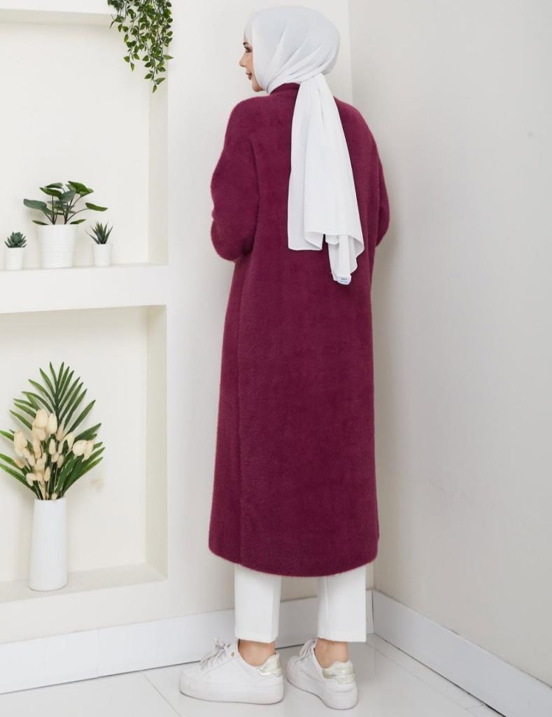 New season women's winter jacket, model G3971 - Lilac