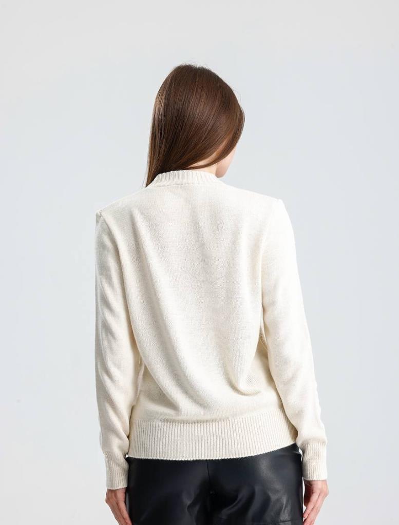 جاكيت نسائي شتوي صوف، موديل G3973 - سكري