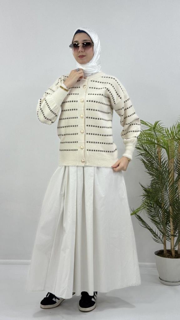 جاكيت شتوي نسائي، أنيق ومريح، موديل G4121 - سكري