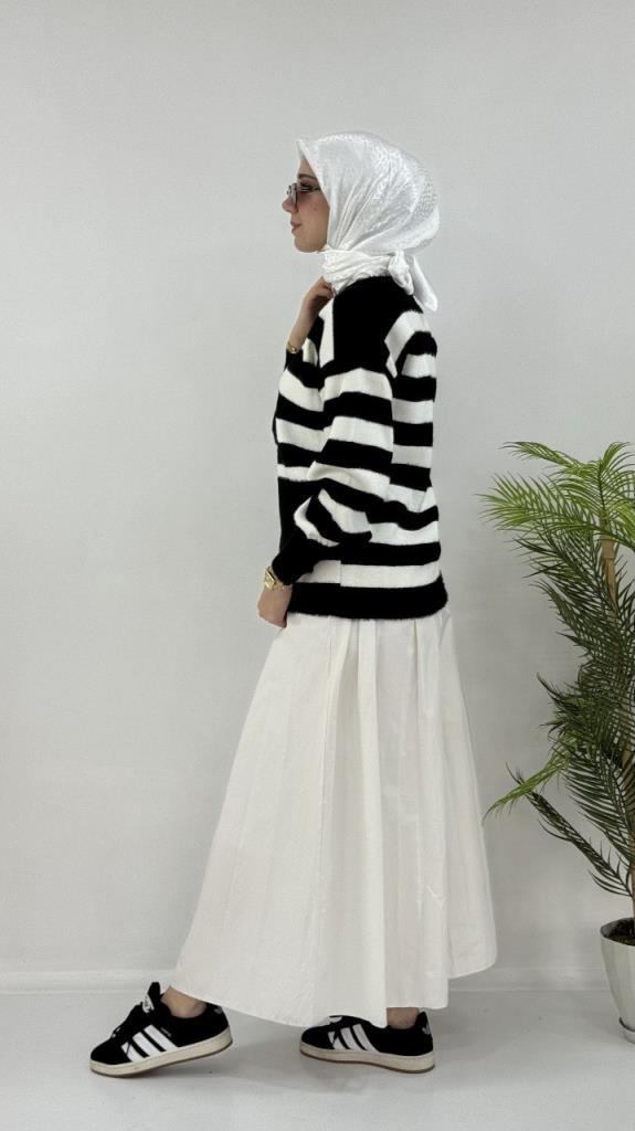 جاكيت شتوي نسائي، موديل G4122 - اسود