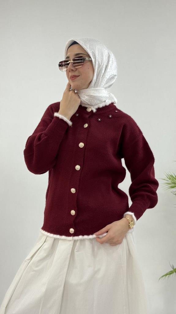 جاكيت شتوي نسائي أنيق ومريح، موديل G4123 - بيج