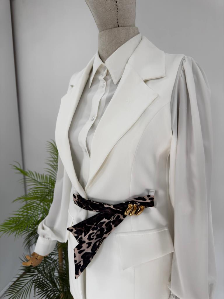 Women's Two-Piece Set Vest + Pants G4674 - White