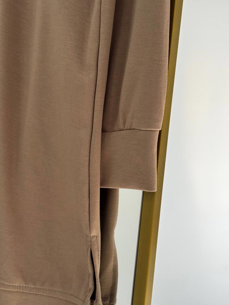 Women's modest midi tunic G4869 - Beige