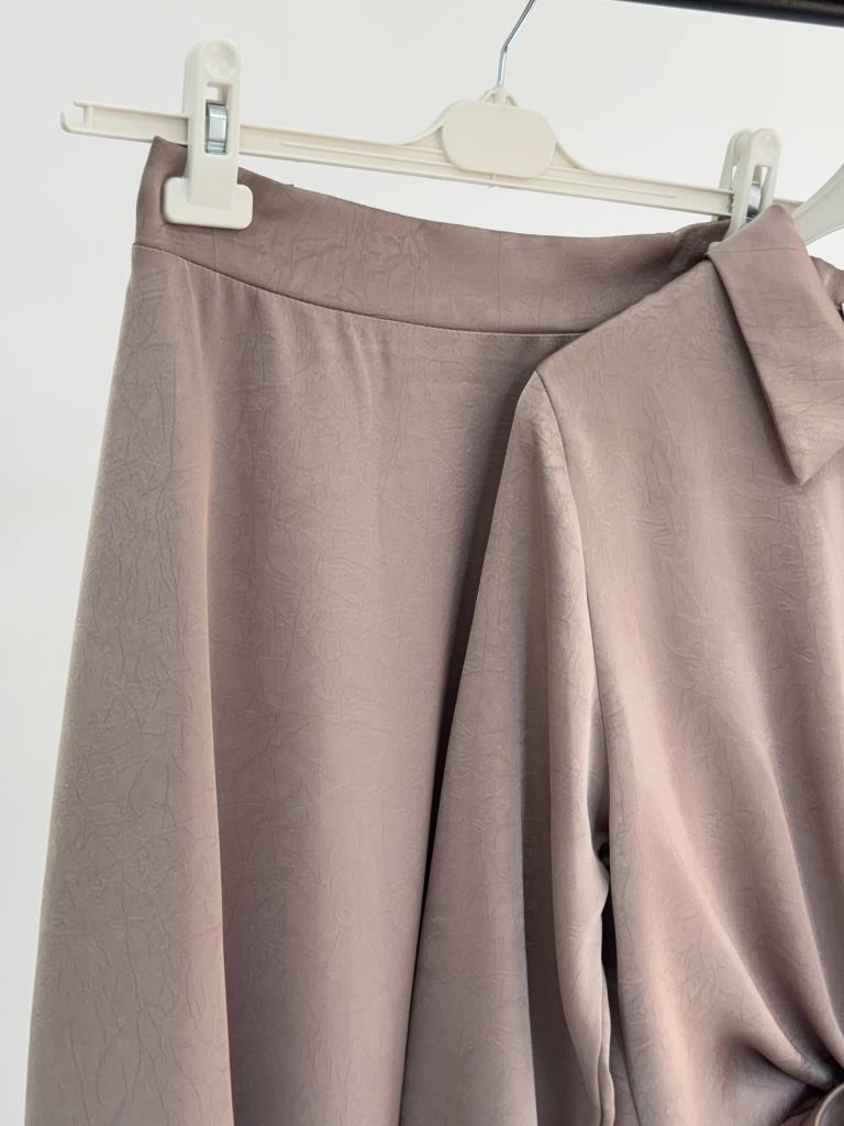 Women's two-piece skirt set G5150 - Beige